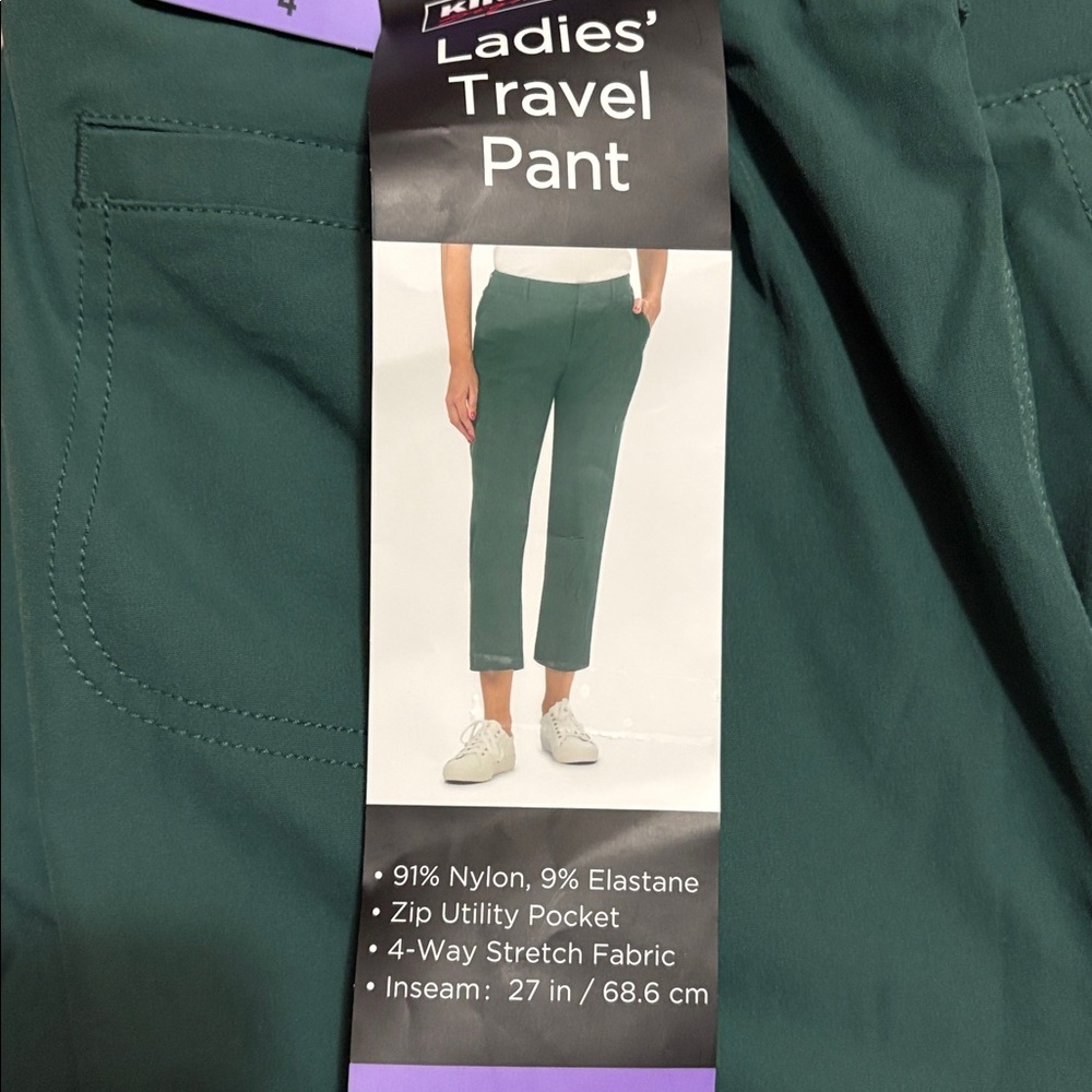Kirklands Green Ladies' Travel Pant